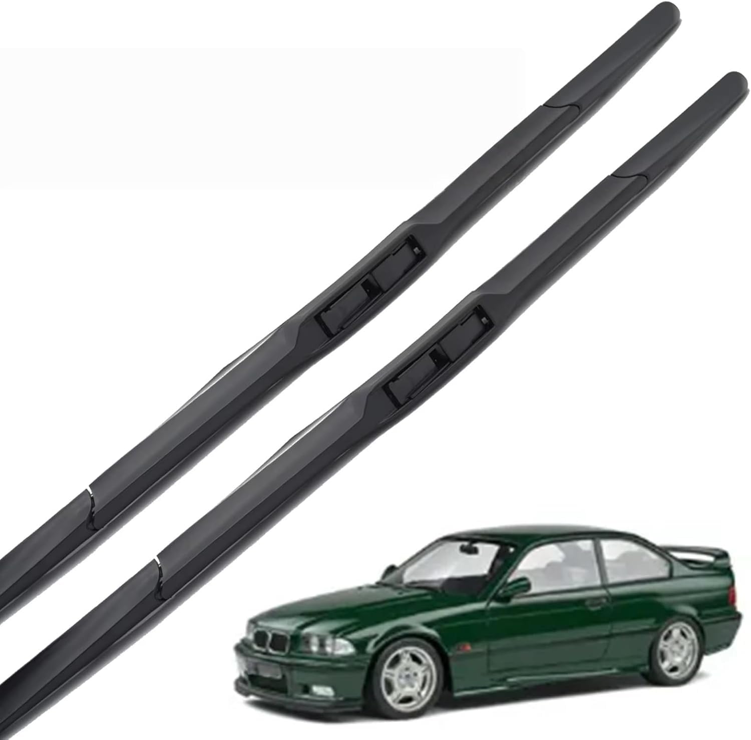 nwsplmy Front Windscreen Wiper for BMW 3 Series E36 318 320 323 325 1991-1999 21"+20", Silent All-Season Replacement Blades Streak-Free Easy Install
