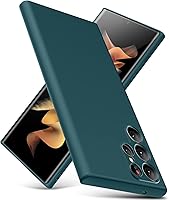 Vista 13 de Funda para Samsung Galaxy S22 Ultra, funda delgada de silicona líquida, a prueba de golpes, funda delgada para Samsung Galaxy S22 Ultra, funda