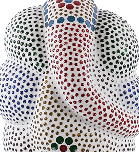 Image of Divine Glow Ganpati Perforated Wall Mounted Light Lamp - Metal & Glass | Perfect for Home, Living Room, Bedroom, Hotel, Office Decoration | Ideal for Pooja Room & Mandir | Decorative Light