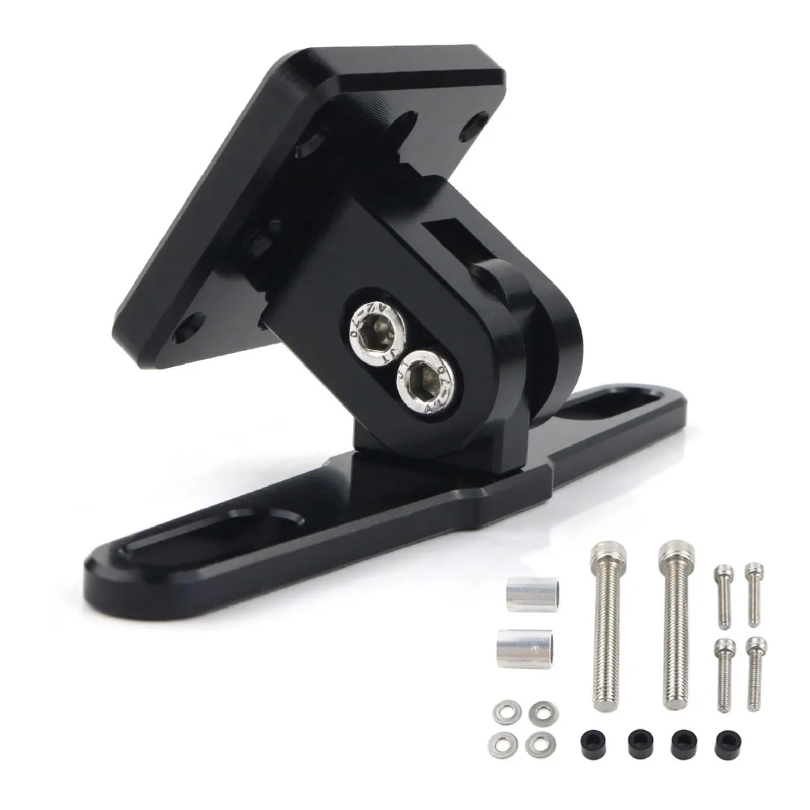 Supporto navigatore Moto per VTX1300 R/S/C/T 2002 2003 2004 2005 2006 2007 2008 2009 Supporto per Piastra di Navigazione GPS per Telefono da Motocicletta, Adattatore per Manubrio