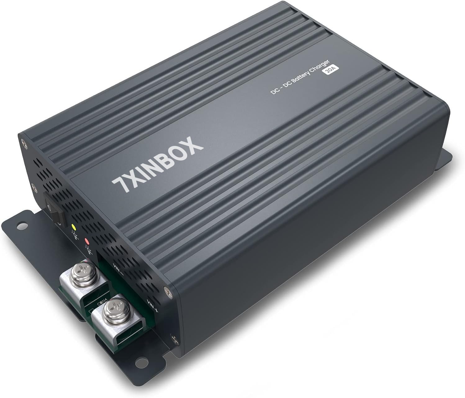 Caricatore Batterie NMP LFP Caricatore DC-DC 12V 20A Intelligente - Per Roulotte, Barche E Veicoli Caricatore Onboard 12v 20a