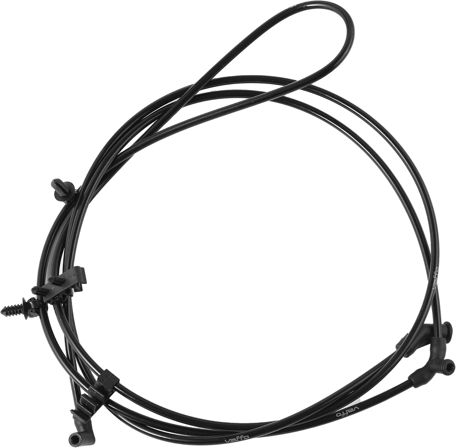 X AUTOHAUX Front Windshield Washer Hose for Jeep Grand Cherokee for Dodge Durango 2011-2015 55079200AD Rubber Windshield Washer Hose W/O Nozzle Anti Crack No Deform