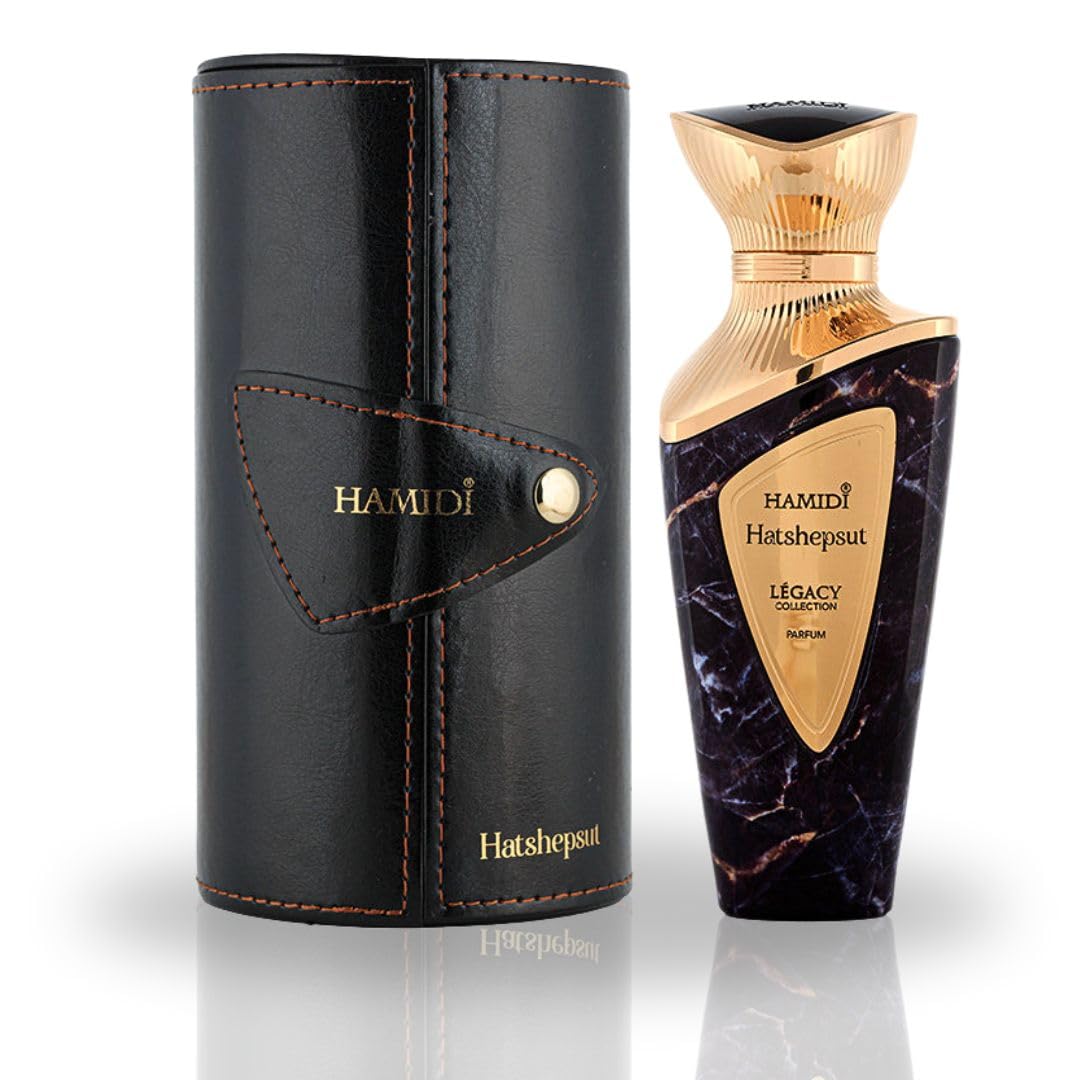 Hamidi LEGACY HATSHEPSUT Eau De Parfum Spray 100ML (3.4 OZ) Long Lasting Perfume for Women & Men, The Essence Of Majestic Beauty & Regal Sophistication, Unisex Perfume