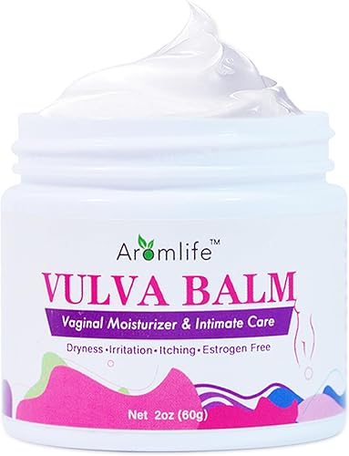 Vulva Crema de bálsamo de humedad, para curar la sequedad femenina y apoyar la irritación de picazón, crema hidratante vaginal para equilibrio de