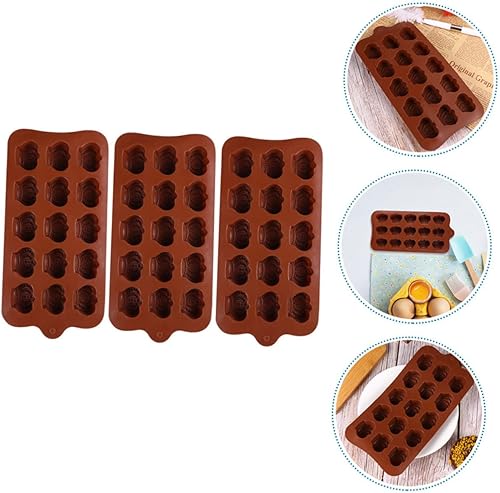 Miniatura 6 de Molde de silicona para corona, moldes de mantequilla, molde de caramelo para resina, moldes de silicona para helado, bandeja de hielo, moldes de