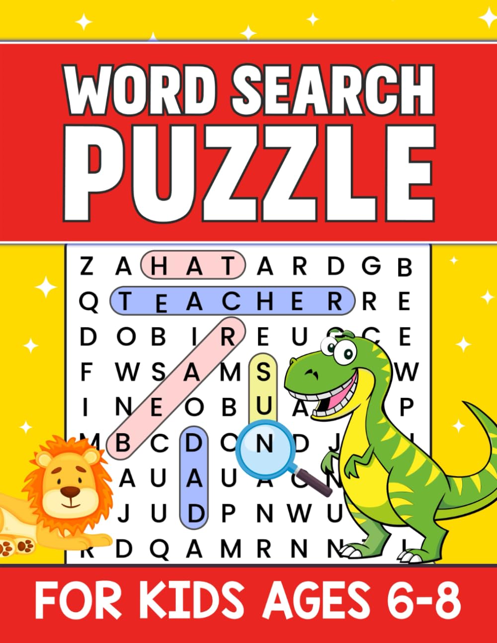 Word Search Puzzle for kids Ages 6-8: 84 Puzzles for Ages 6-8