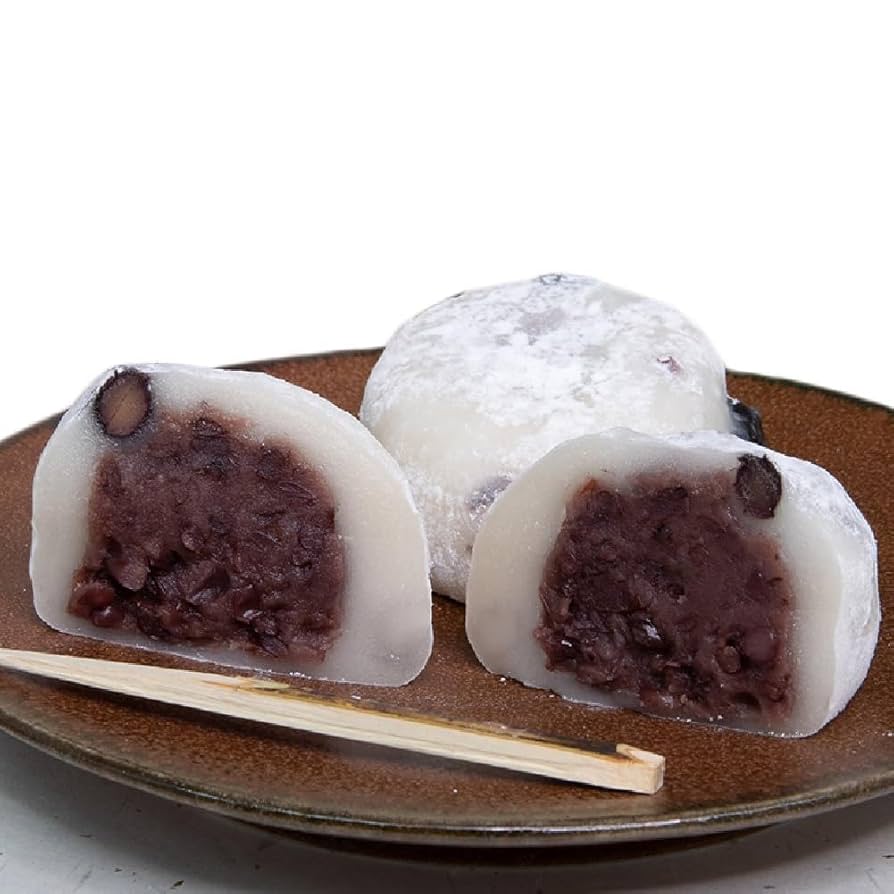 Amazon | 【京都 お多福庵公式】 父の日 黒豆塩大福 つぶあん 6