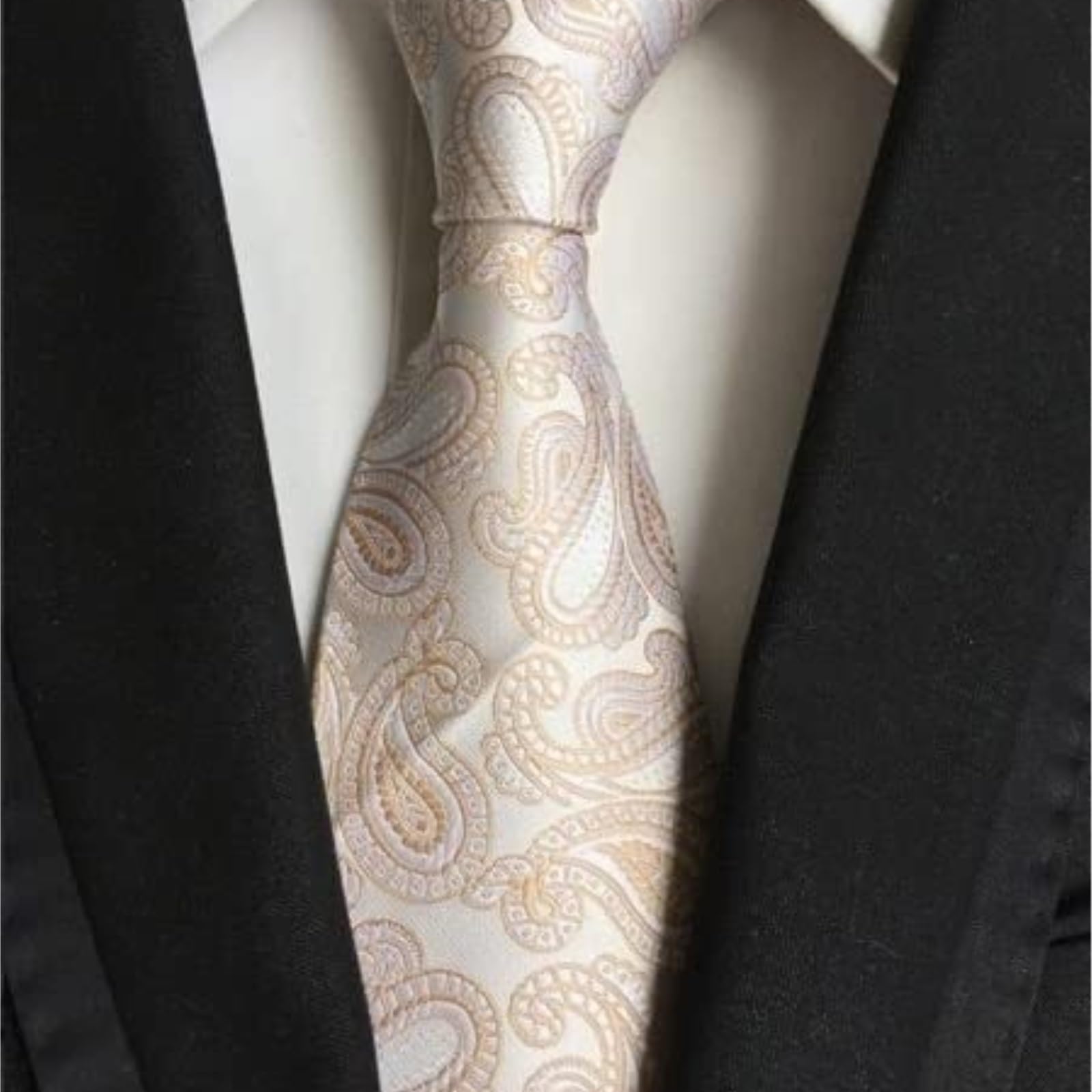 Cravatta Eleganti Lavoro Cravatta Per Uomo Business Formale Casual Per Sposo Matrimonio Cena Abito Gilet Festa Matrimoni
