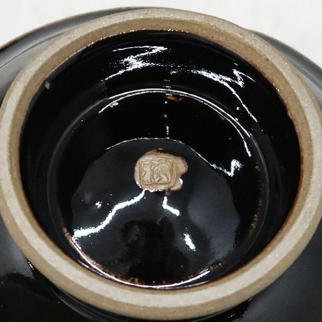 【 古丹波 紫蘇土部釉大徳利 】　栓付　高２５．２ｃｍ　江戸時代　　K0605B 丹波 灰釉 壺 丹波焼 江戸後期 立杭焼 古美術 古道具 アンティーク