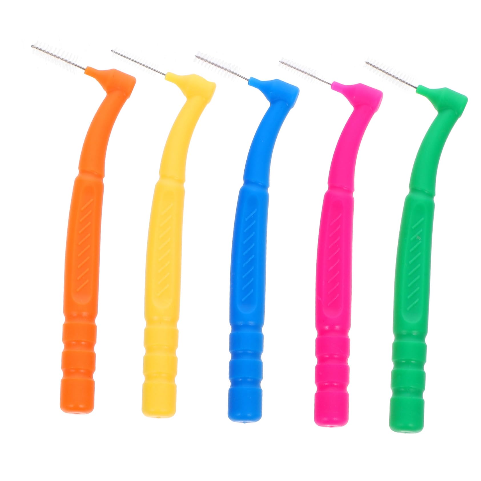 Didiseaon Colorful Interdental Brush Set 50pcs Cleaning Tools for Sink Gum Cleaning Brush
