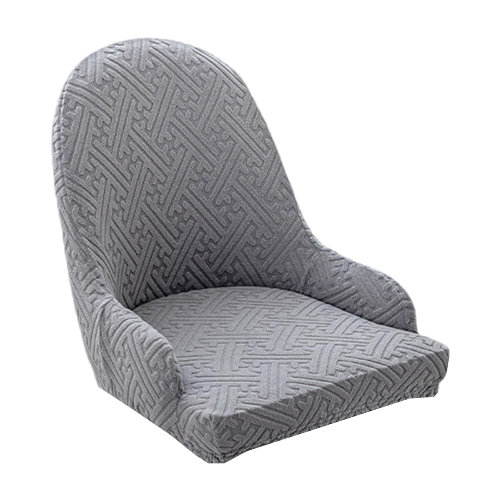 NEWFT Dining Armchair Cover Fit Antislip Fabric Easy Setup Wingback Protector Modern Decor Elastic Chair Slipcover Wingback Chair Cover Protective Slipcover Universals Fit Elastic Furniture