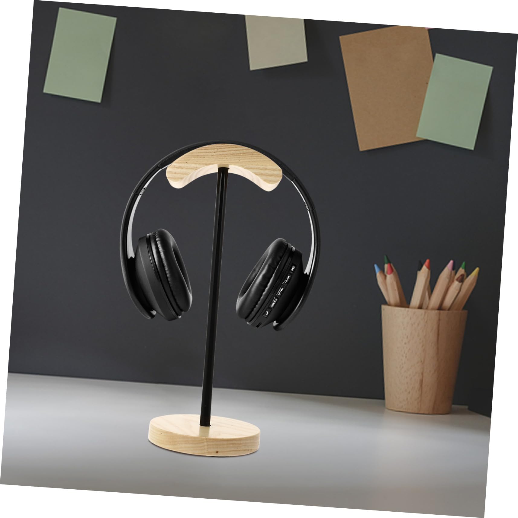 Tofficu Kopfhörerständer aus Metall Leichter und Stabiler Headset Halter für Gaming und Home Office für Ordentliche Schreibtischorganisation