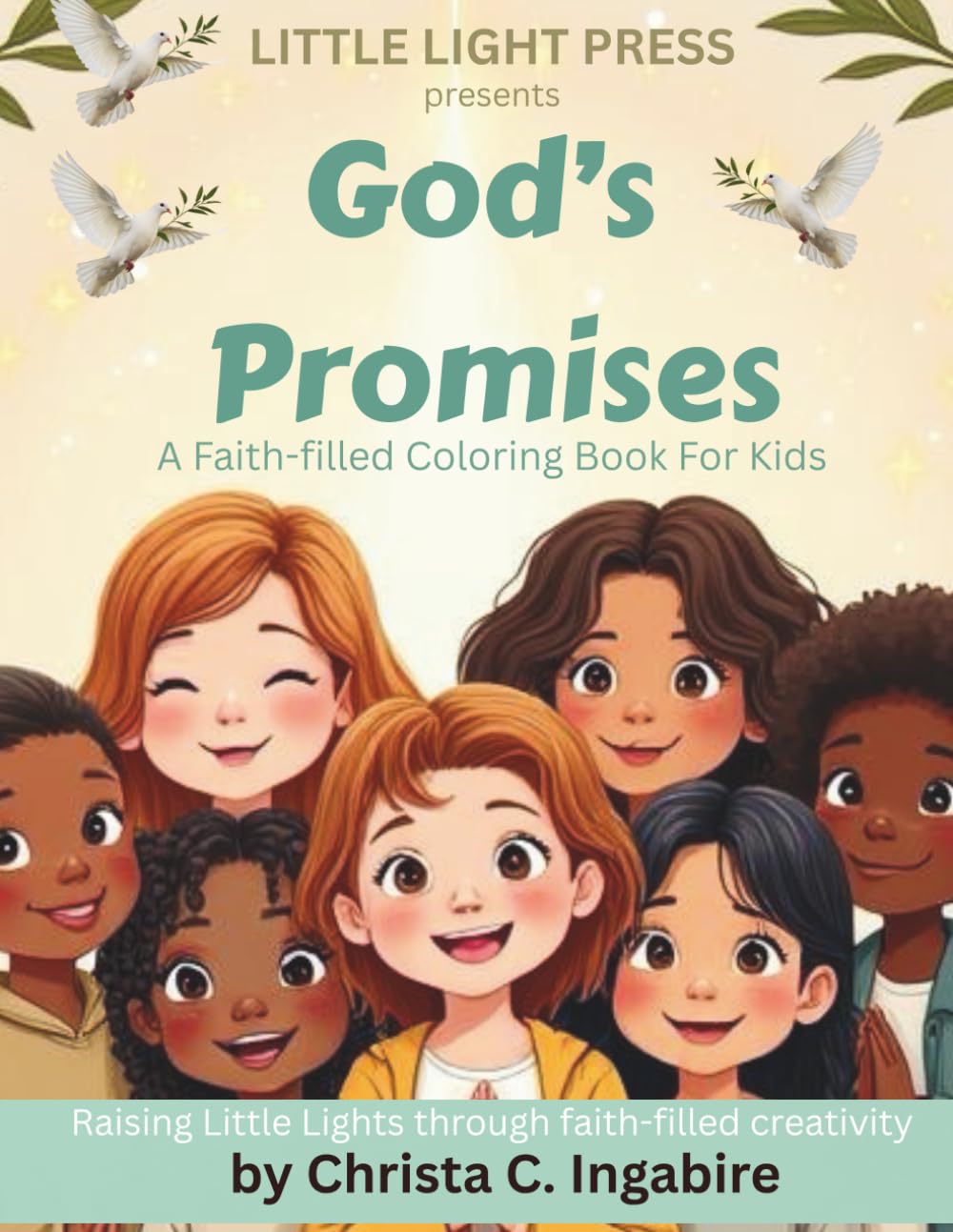 God's Promises: A Faith-Filled Coloring Book For Kids