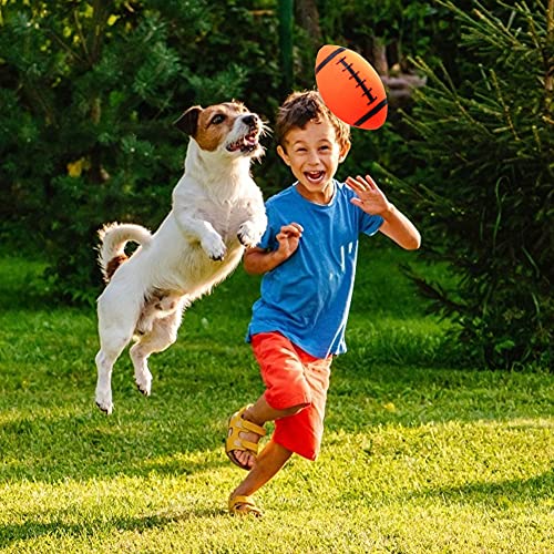 Shindel 6Pcs Mini Inflatable Football, 6.3Inch Ball Toys For Kids Perfect Outdoor And Indoor Games Football Lovers Gifts, For Super Bowl Lvii Party Favors #TOP3