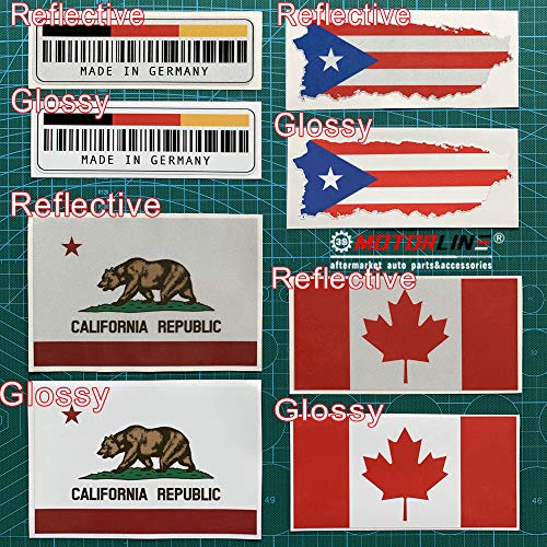 Image of 2 Pack Reflective, 4 Inches, 6 Inches - Lineman American Flag Electrical Power Line Pole Sticker Decal Vinyl Black Red Distressed Tattered 03203d - for Car Boat Laptop White Background