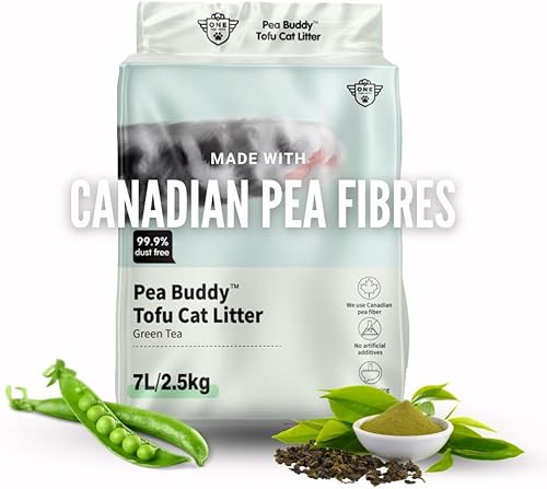 Miniatura 8 de Arena para gatos de tofu, pellets desechables para gatos, paquete de 1 o 4 unidades para arena para gatos sin polvo, bajo seguimiento y control