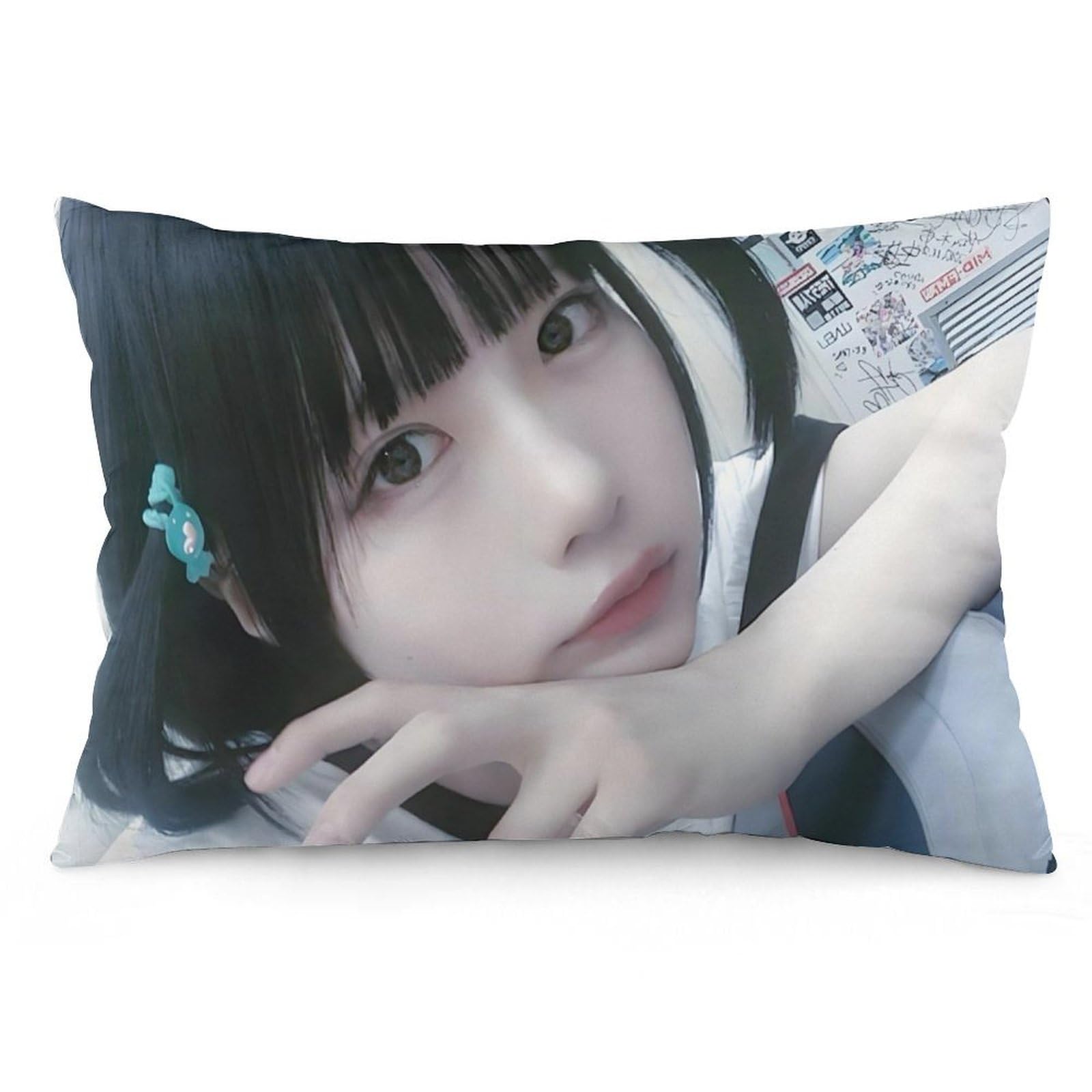 Amazon｜あのちゃん (2) ロングピローケース クッションカバー 枕