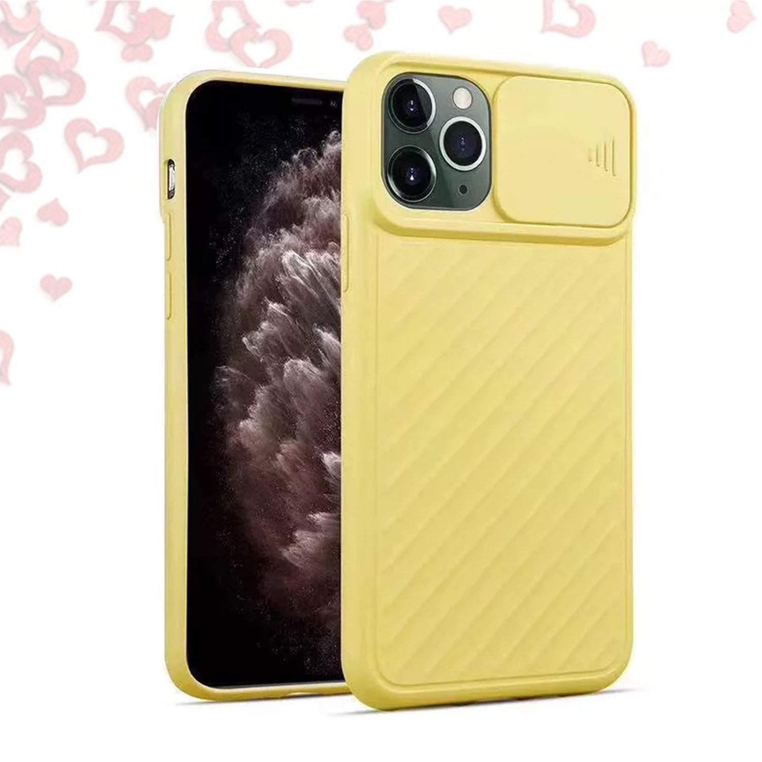 FOURTOC Custodia in Lingua Floreale per iPhone 11 11 PRO 11 PRO Max con 9 Colori o 9 Simbolico Bellissimo Cover,Rosso,8 Plus/7 Plus