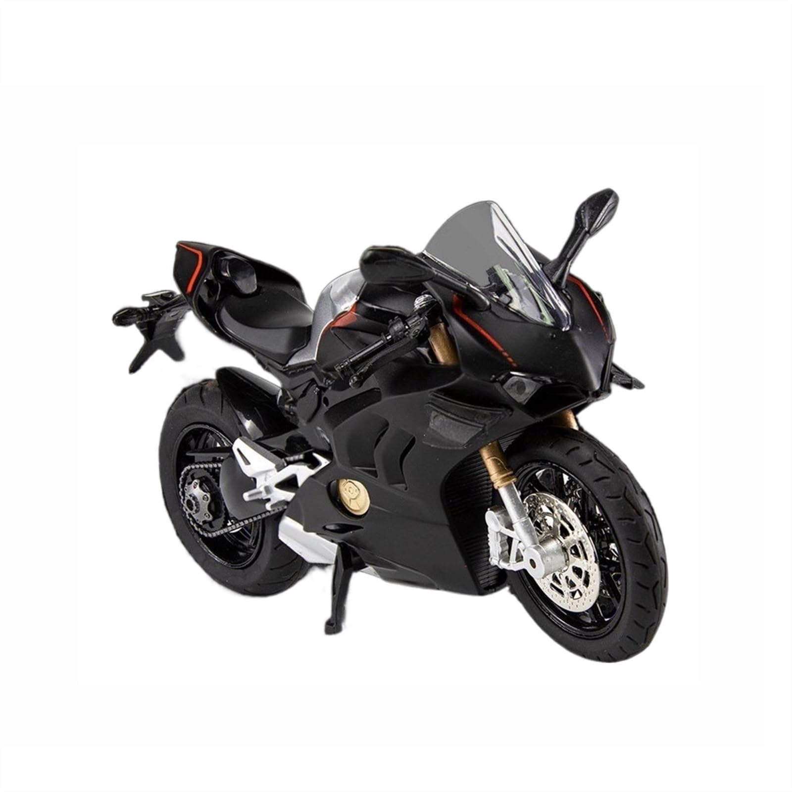 SEYXF Motorbike Toy Motorcycle Model Toy 1:12 for Ducati V4S Panigale Diecast with Sound & Light Birthday Gift Collection