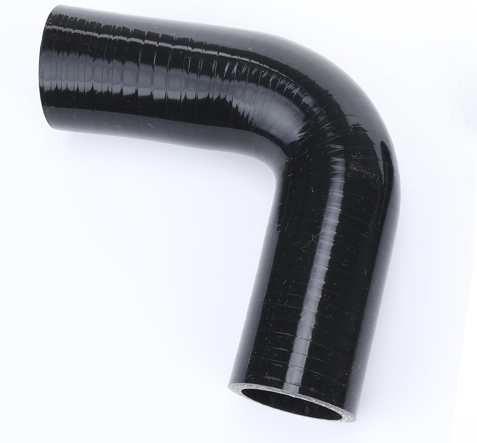 4 In 90 Degree Intake Elbow 2.5 Inch 90 Degree Silicone Elbow Coupler Hose For Turbo/Intake Piping - Includes T-Bolt Clamps Silicone Coupler - Foto 5