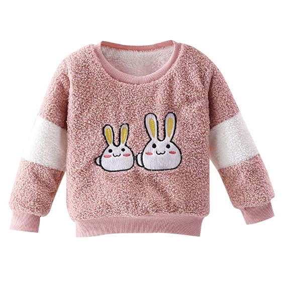 Hopscotch Girls Cotton Blend Sweatshirt