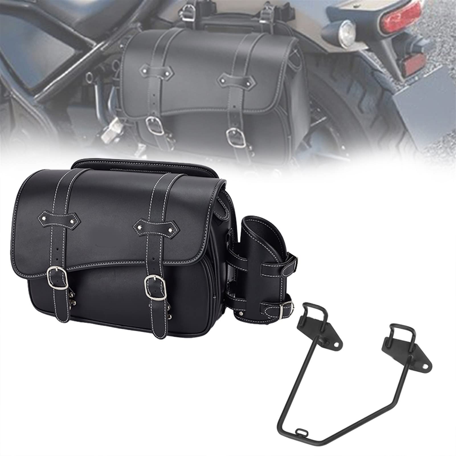 Sac étanche Rebel 250 CMX 250 sacoche moto latérale gauche 15L