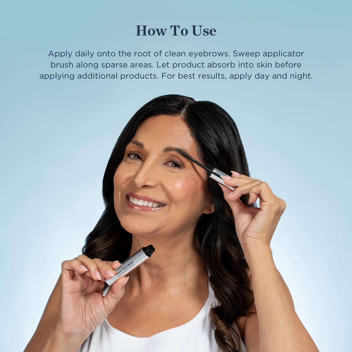 Beverly Hills MD Thick + Full Brow Serum- Enhancing Growth Formula for Visibly Fuller, Thicker Looking Brows- Supports Healthy Keratin Production - Image 4