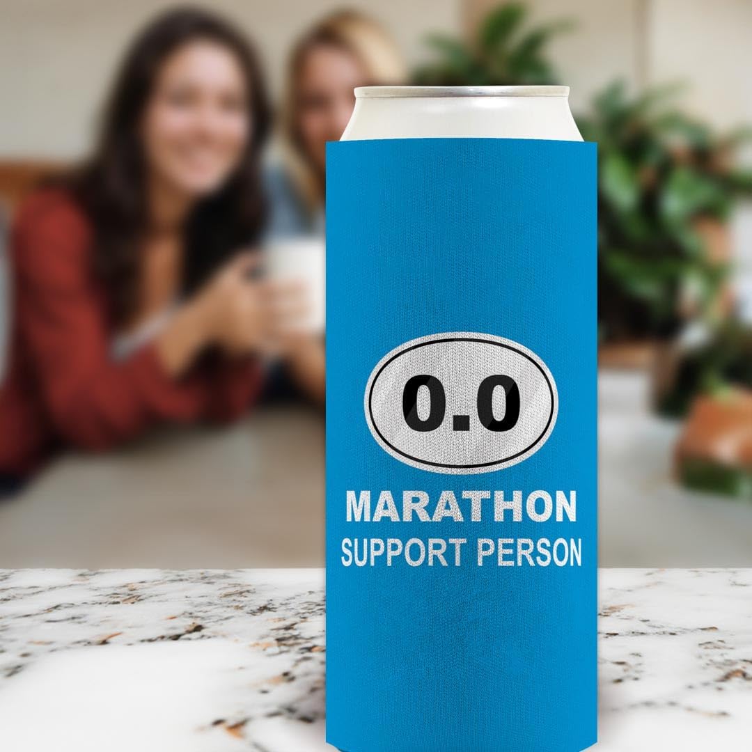 Marathon Support Drink Cooler 0.0 Marathon Support Person 24-Pack Ultra Slim Can Drink Thermocoolers Party Pack