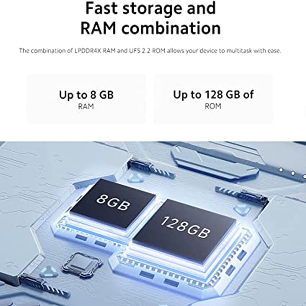 Xiaomi Redmi Note 12, 4G Smartphone 8+128GB, Display AMOLED da 6,67" 120Hz, Snapdragon 685 6nm Procesador, 50MP Tripla Cámara, 5000mAh 33W di ricarica, Doppia SIM, Nero
