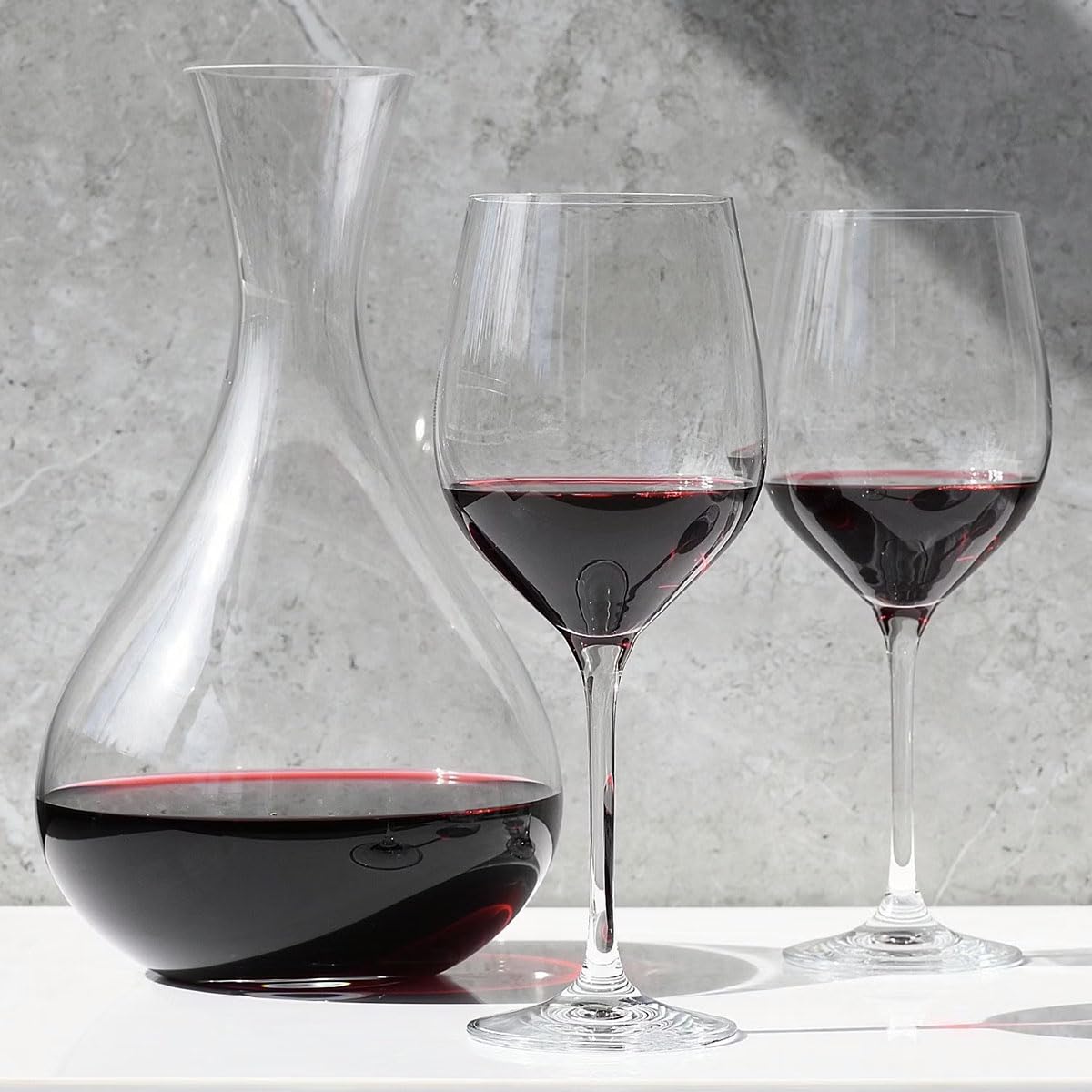 KROSNO Verres à Vin Rouge Lot de 6, 530 ml, Syrah, Collection Harmony