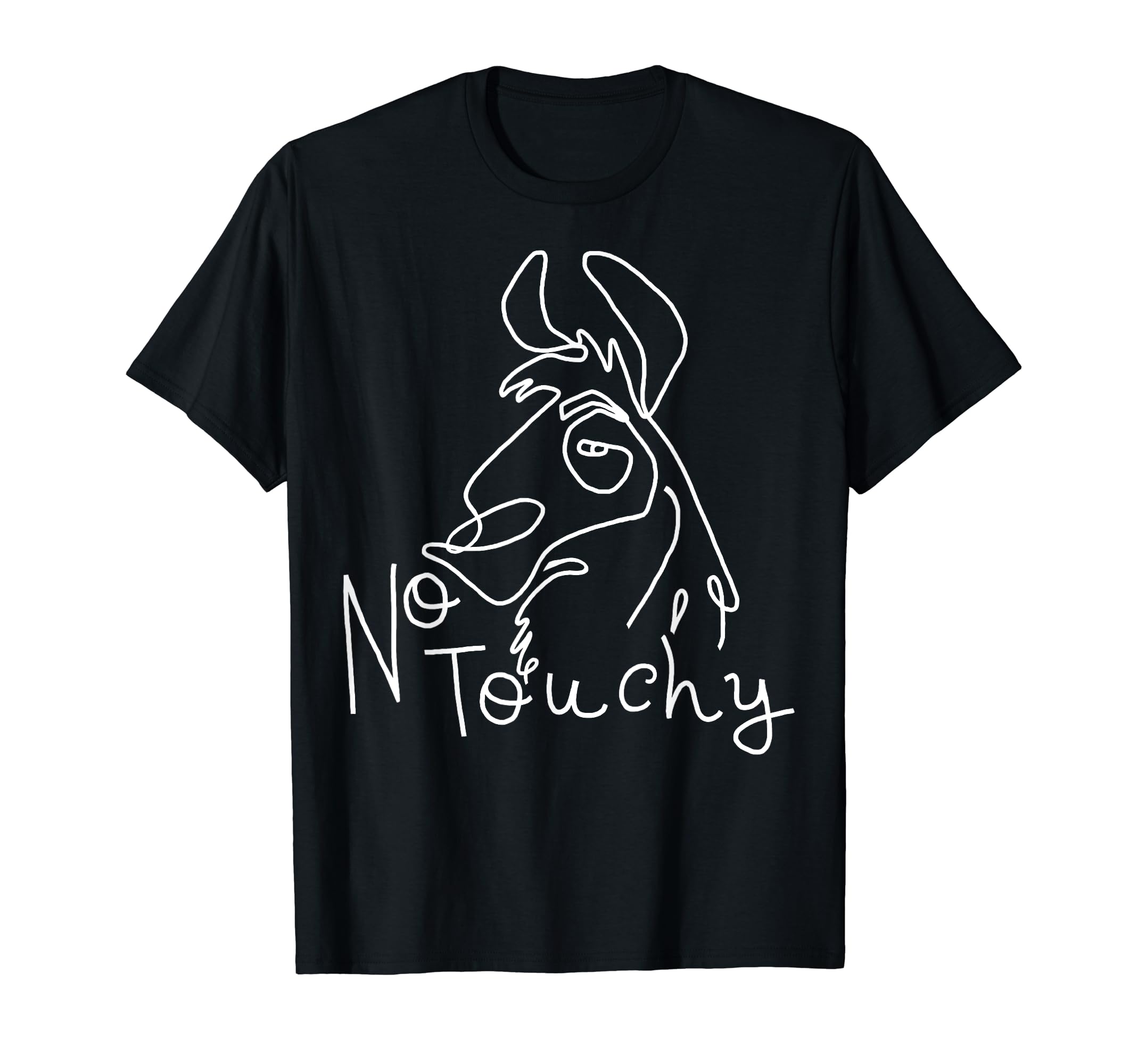 Disney Emperor's New Groove Kuzco The Llama No Touchy T-Shirt