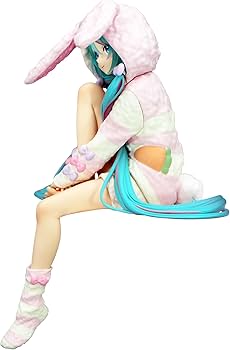 初音ミク　うさ耳パジャマ　水着　フィギュア まとめ売り15個セット うさ耳パジャマに注目！『初音ミク』がキュートなデザインでぬーどる