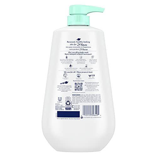 Dove Body Wash With Pump Sensitive Skin Hypoallergenic, Paraben-Free, Sulfate-Free, Cruelty-Free, Moisturizing Skin Cleanser Effectively Washes Away Bacteria While Nourishing Skin, 30.6 Oz (Pack Of 3) #TOP1
