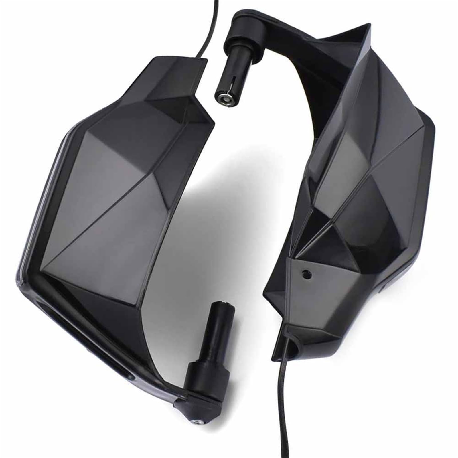 pour Moto pour Guzzi Stelvio V7/V9 Classic Racer Stone Special Protège-Mains Coupe-Vent avec Brosse Et Clignotant Intégré