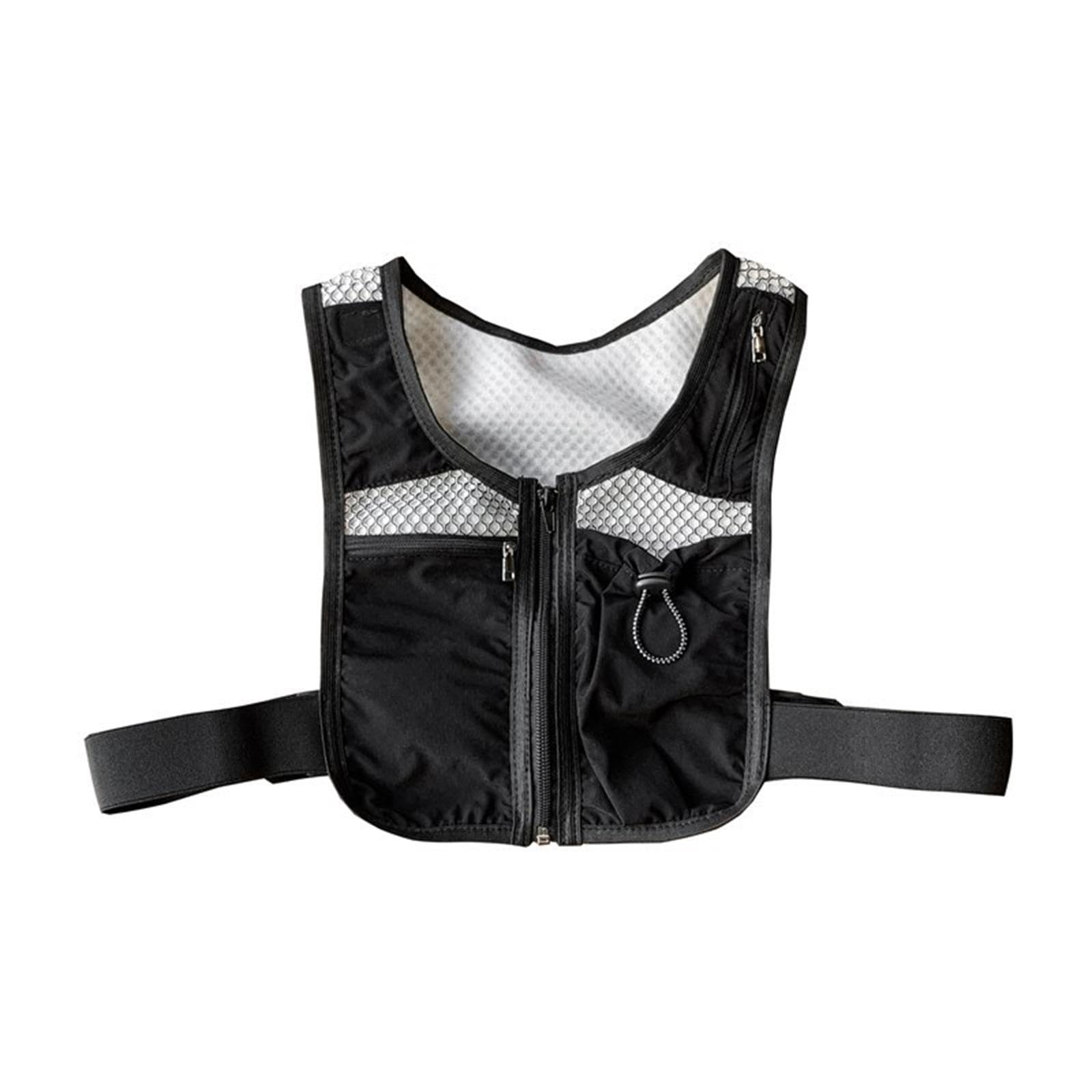 CALANDIS™ Running Vest Bag Running Gear Breathable Chest Pack Mobile Phone Chest Bag Black | Safety & Reflective Gear | Clothing & Accessories | Fitness Running & Yoga | Sporting Goods-image-47