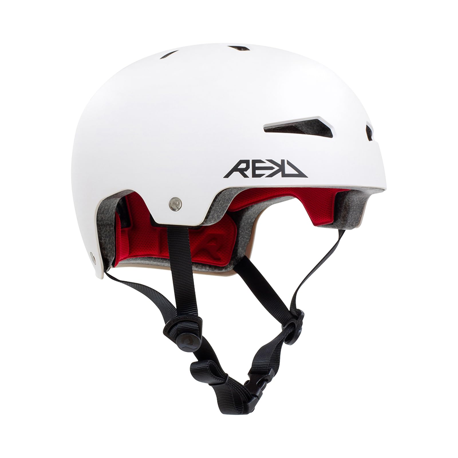 REKD Elite 2.0 Helmet, Fully Certified with Adjustable Padding, For All Action Sports, White S-M 53-56cm