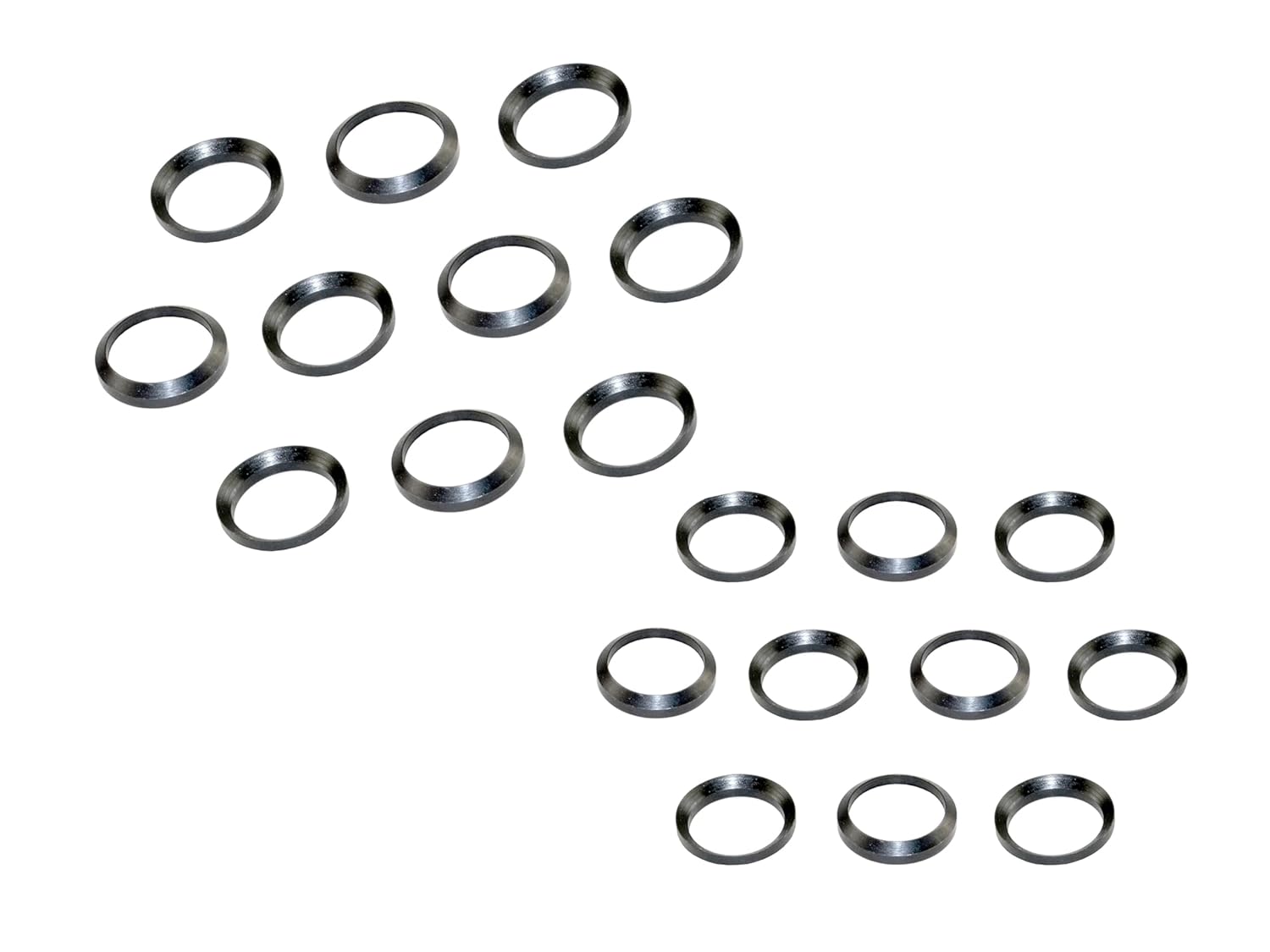 Kexuan 49/64" Crush Washer with Black Oxide Finish (20pcs, 10pack)