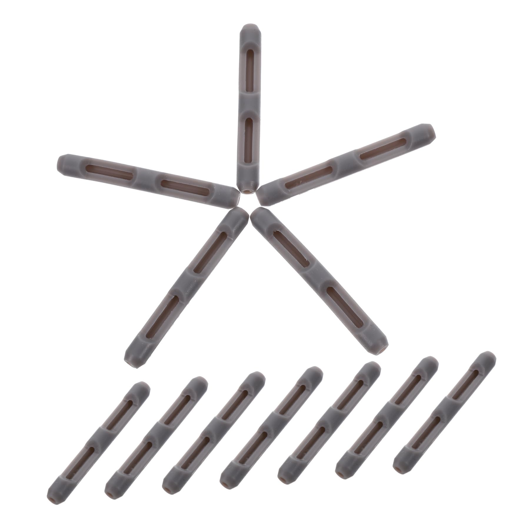 Healeved Anti-slip Glasses Ear Covers 6 Pack Temple Tips for Eyeglasses Comfortable Ear Cushions Silicone Easy to Use