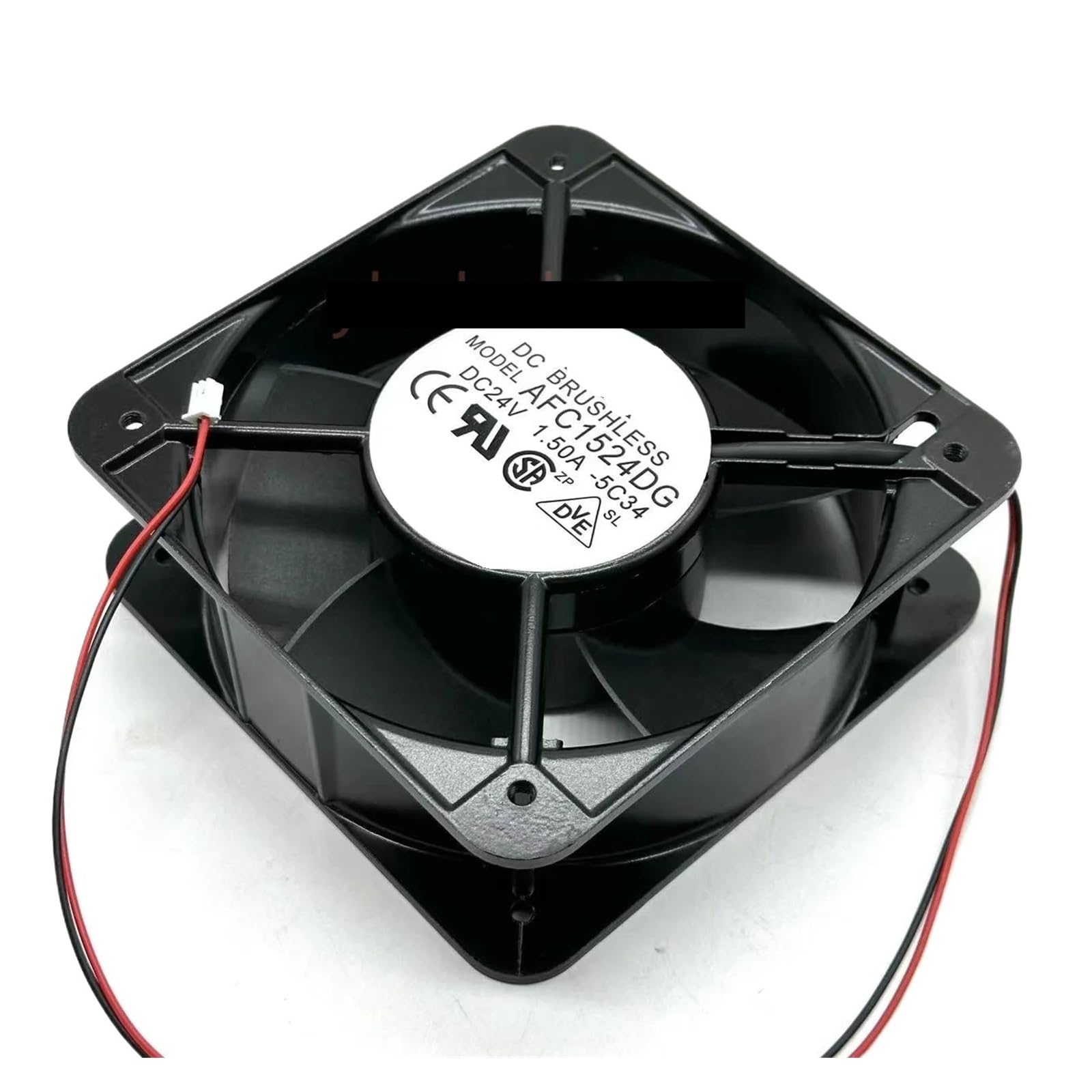 SJJBVPYX AFC1524DG DC 24V 1.5A 150x150x50mm 2-wire Server Cooling Fan