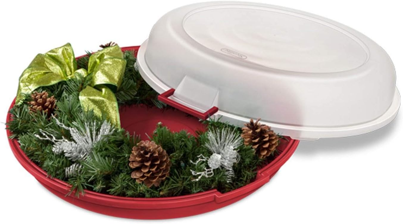 Sterilite Wreath Storage Box 2025