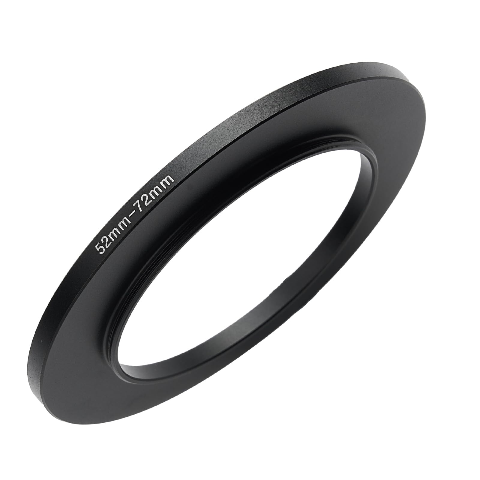 52mm to 72mm Step-up Adapter Rings Filter Adapter Black Metal Step Down Filter Ring Adapter Compatible with All Brand UV CPL ND Camera Lens Filter Stepping Rings (52mm-72mm)