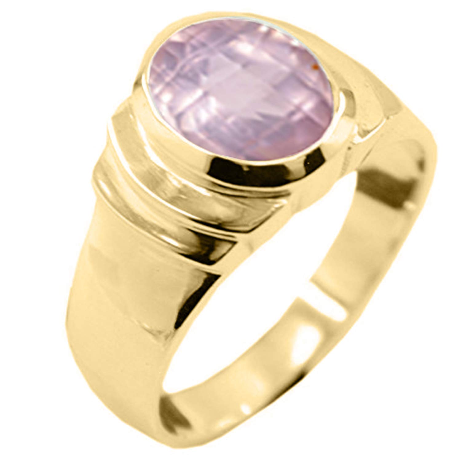 55Carat Choose Your Color Natural Birthstones 18 K Gold Plated Ring Bold Statement Jewellery Sizes 4-13