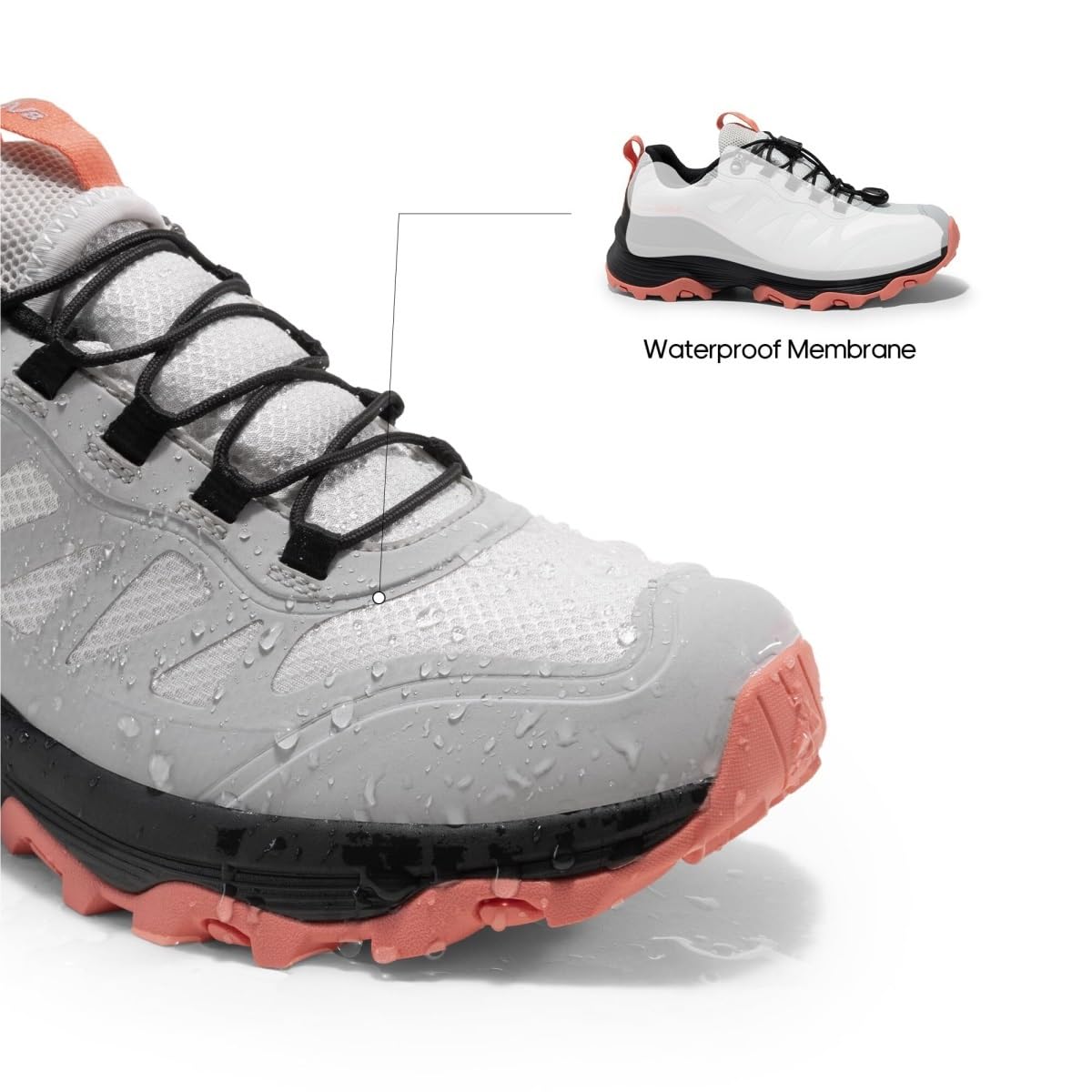 Buty Trekkingowe Damskie buty do wędrówek na świeżym powietrzu, spacerów, trekkingu, biwakowania, tenisa Hike Turystyczne