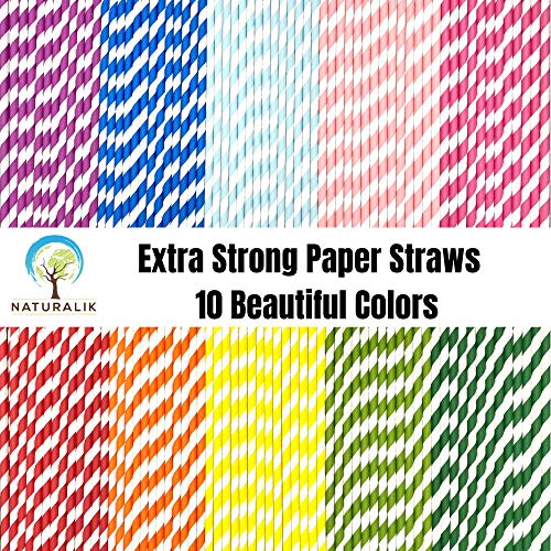 Pitillos papel biodegradable multicolor 1000 unidades miniatura 3
