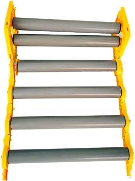 Portable Conveyor Belt Roller Shafts, Flexible Conveyor Rollers Can Handle Up to 330 LBs, 3 Long- 2 Diameter Replacement Conveyor Belt Rollers for Temporary Conveyor Lines1pack,W-23.6in/600MM