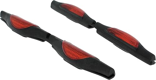 Swiss Drive Protector de puerta de automóvil Paquete de 2 protectores de borde de puerta de automóvil Protector de borde de puerta de plástico de