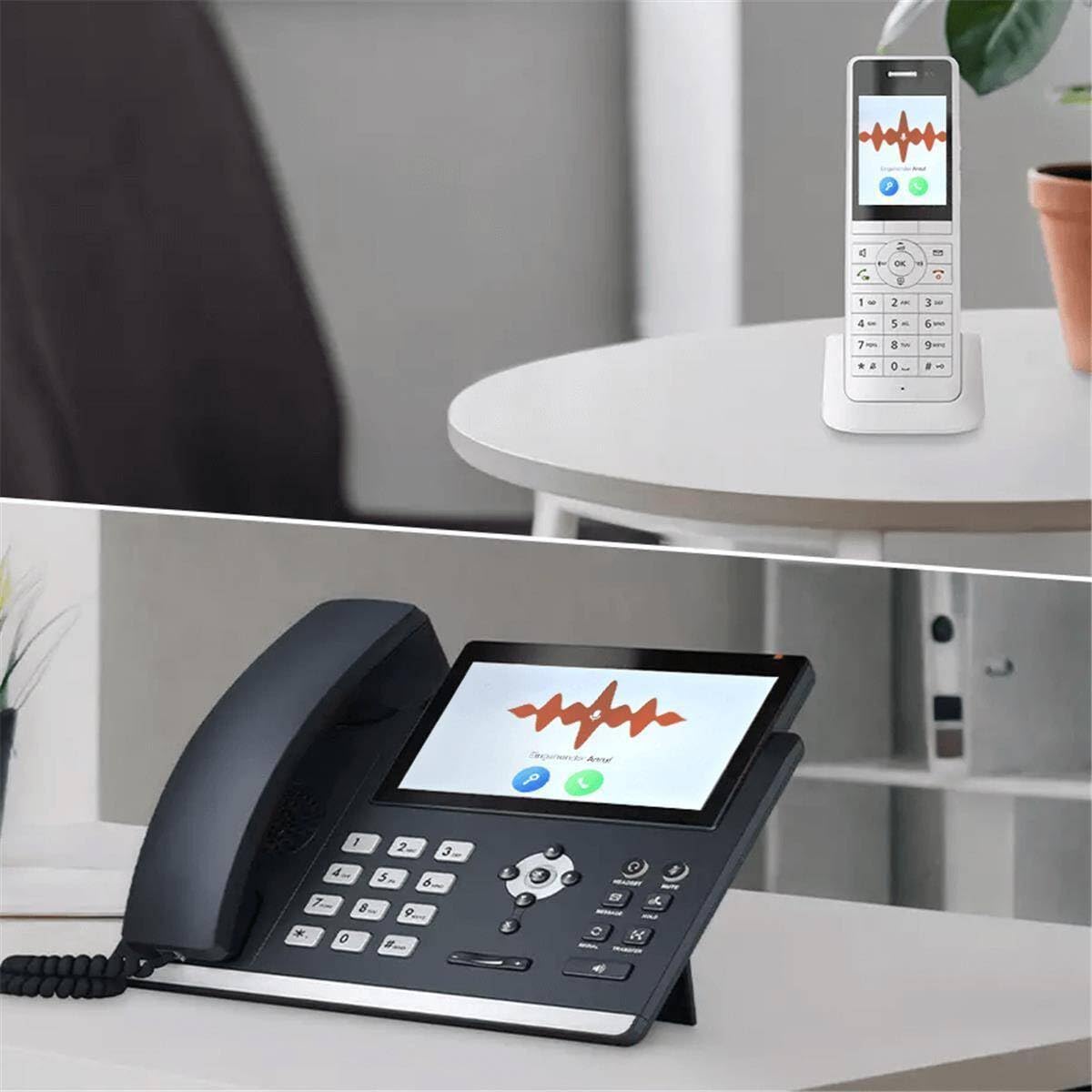 Metzler Türsprechanlage, Komplett Set, Gegensprechanlage aus Edelstahl, Sprechanlage mit Türöffner (Anschluss), mit Innenstation (Monitor), IP65, Anthrazit, ADM10