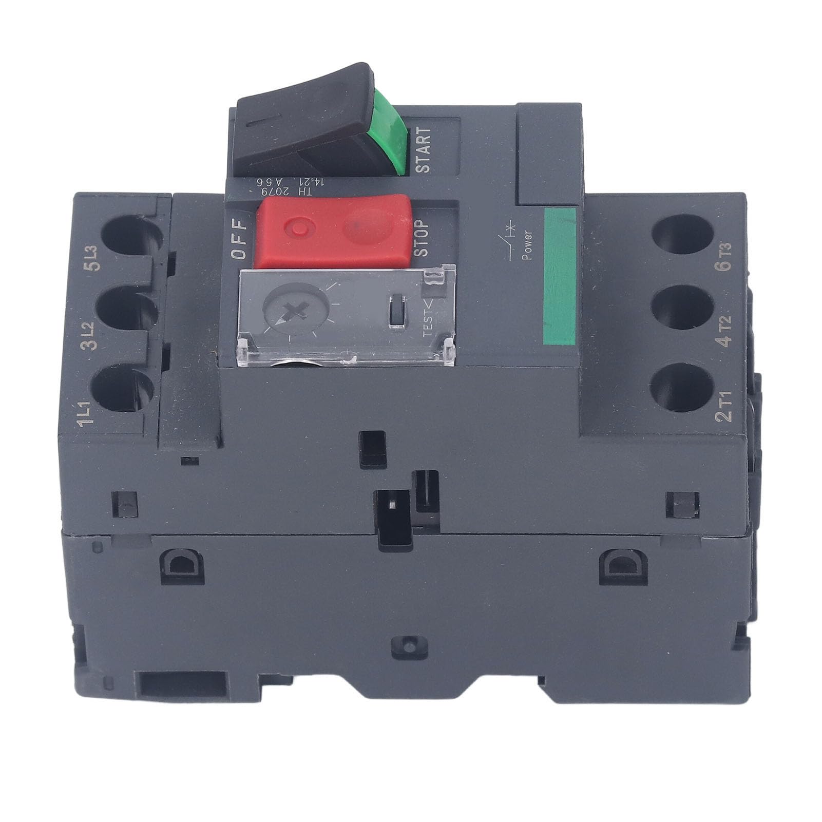 Interrupteurs de Protection de Moteur, Disjoncteur Magnétique Thermique, Protection contre les Surcharges sur Rail de 35mm, AC 690V (GV2-ME06 1-1,6A)