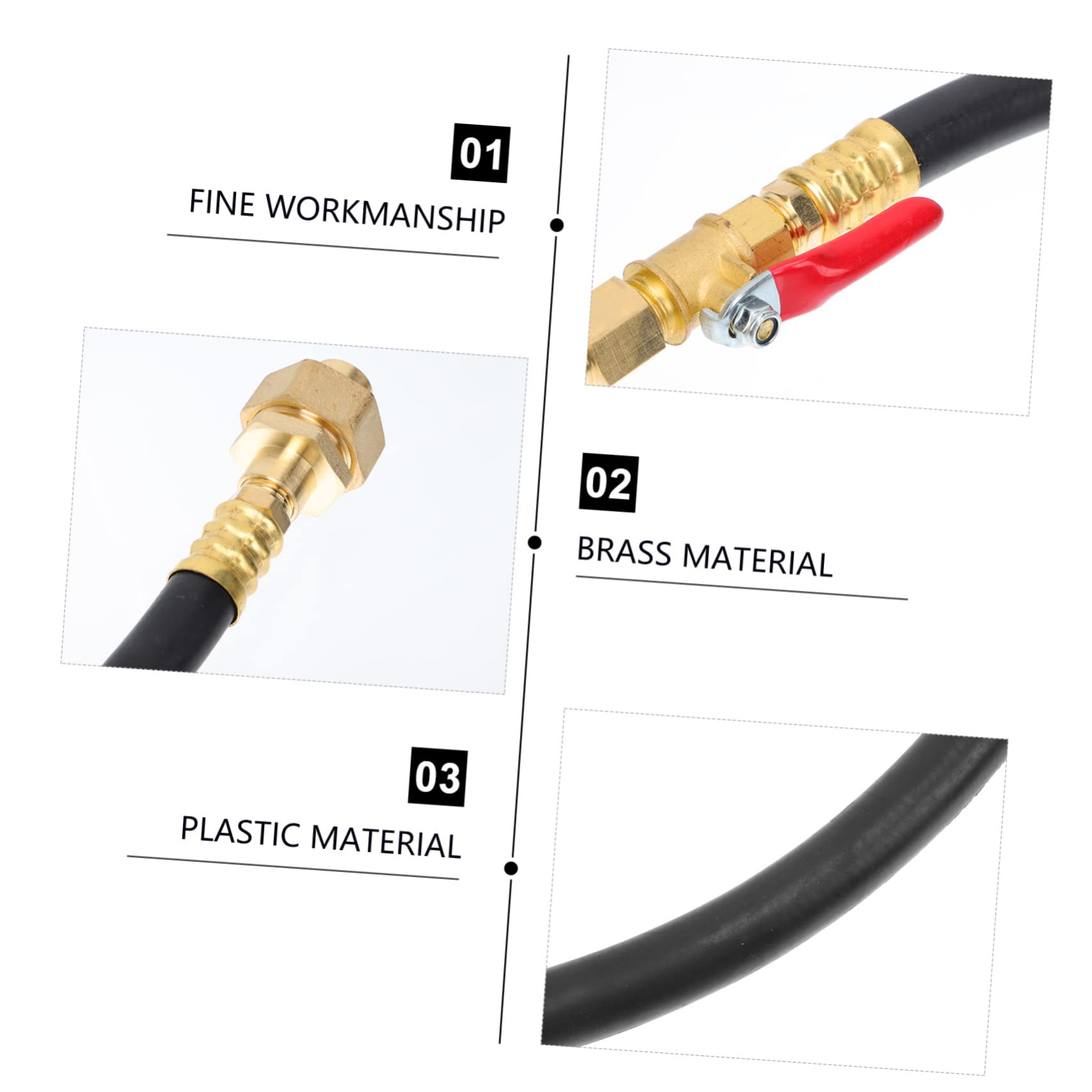 Adattatore Blowout per Sistemi Sprinkler Antigelo, 1 Pezzo | Ottone e Plastica, Raccordo Rapido per Tubo Giardino, Uso su Camper e Rubinetti