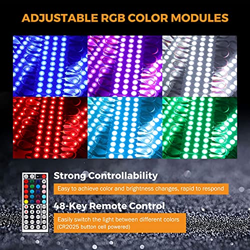 Kit Cinta LED RGB 50ft Comercial con Control Remoto miniatura 5